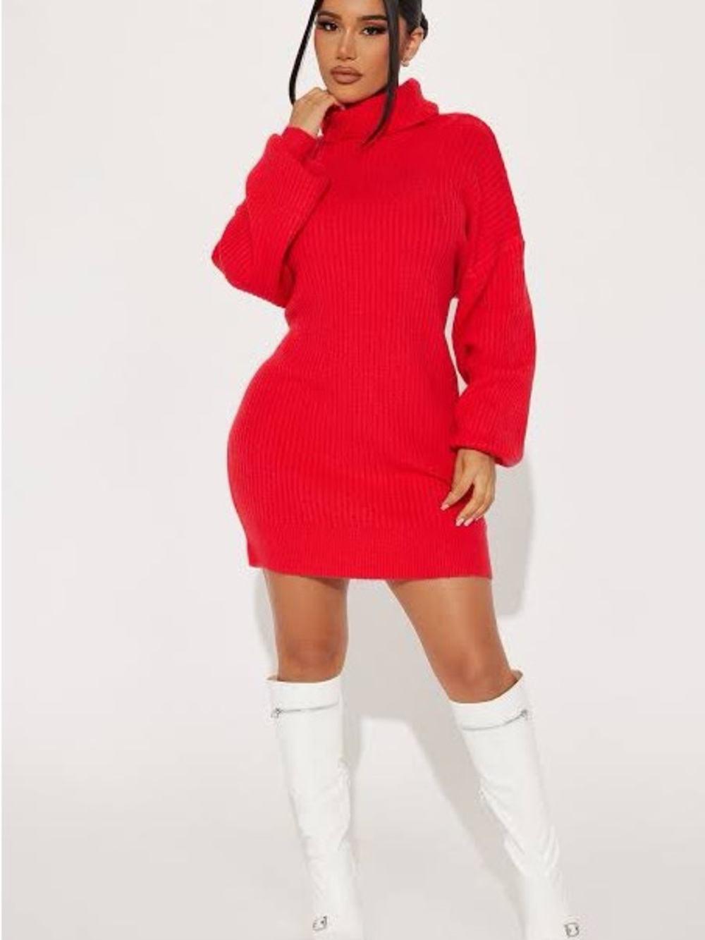 Fashion Nova Karina Sweater Mini Dress